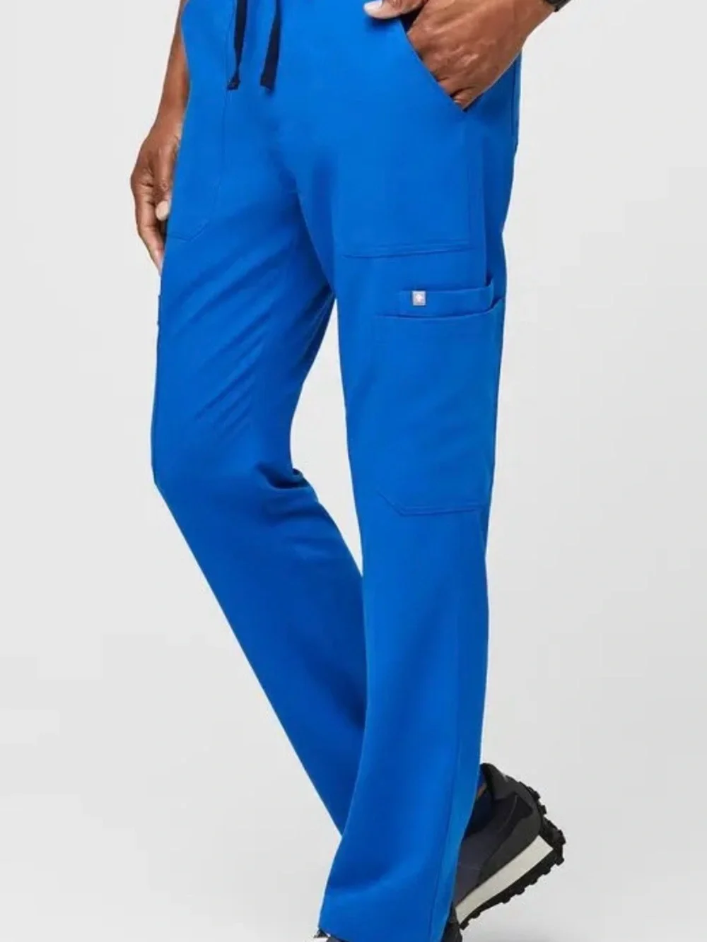 Figs Blue Cargo Scrub Pants (Men, 2XL, Tall, NEW)